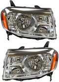 Honda Pilot Headlight Assembly 2009 2010 2011 Pair Driver and Passenger Side C111044