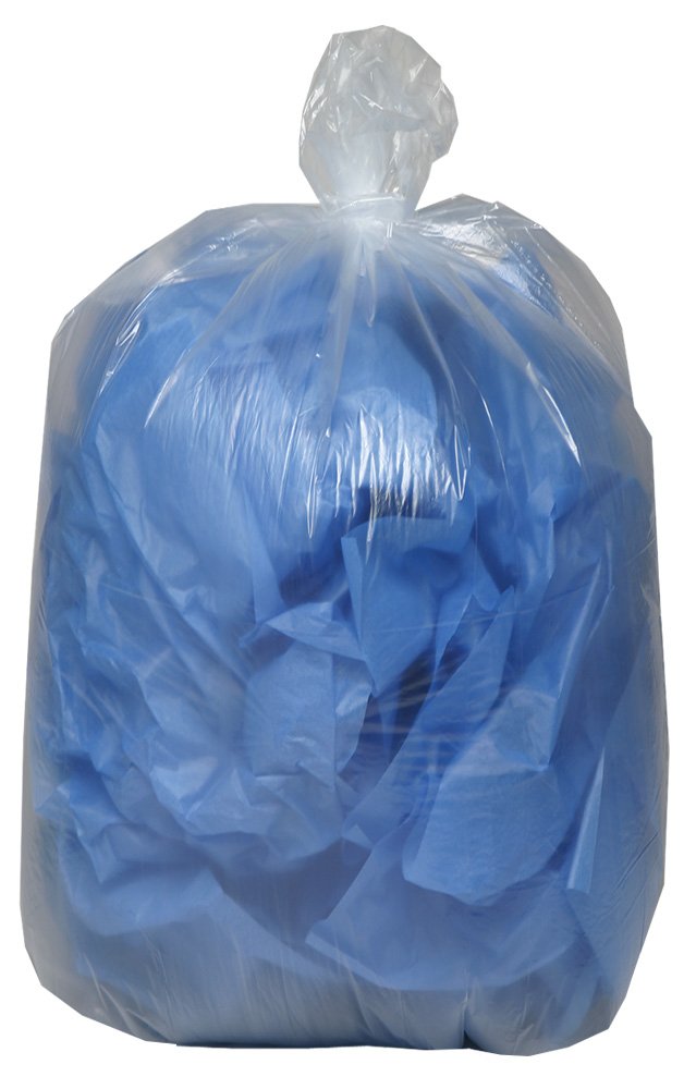 Heavy Duty Can Liner, 60 Gallon, 1.25 ml, Black, Pack of 100 N687