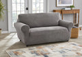 Chenille Stretch Fabric Loveseat Slipcover J564145