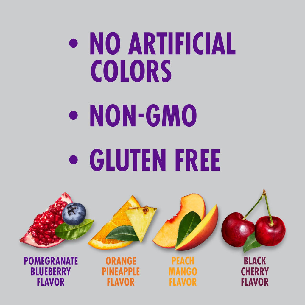 Pomegranate Blueberry Orange Pineapple Peach Mango Black Cherry Energy Drink Variety Pack 8 fl oz Can Pack of 24 F259300