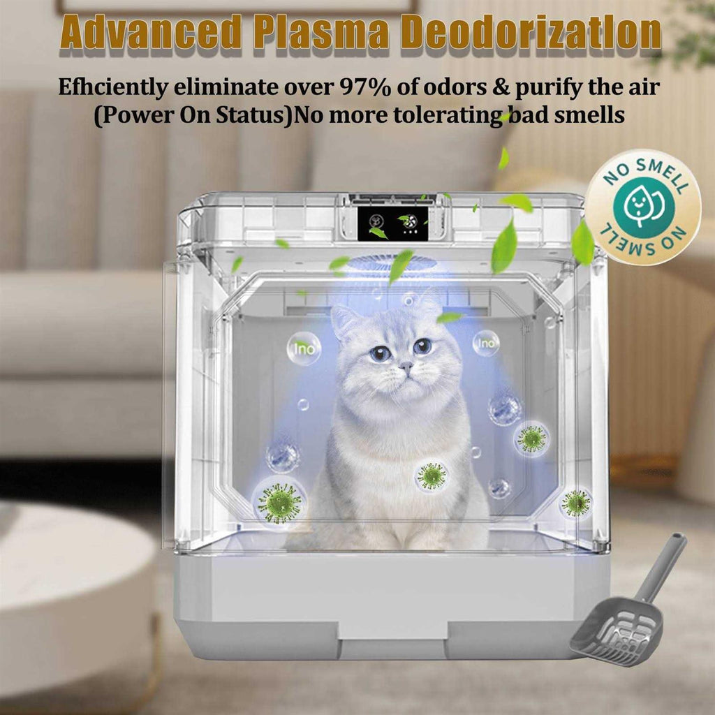 Large Cat Litter Box Enclosure O529