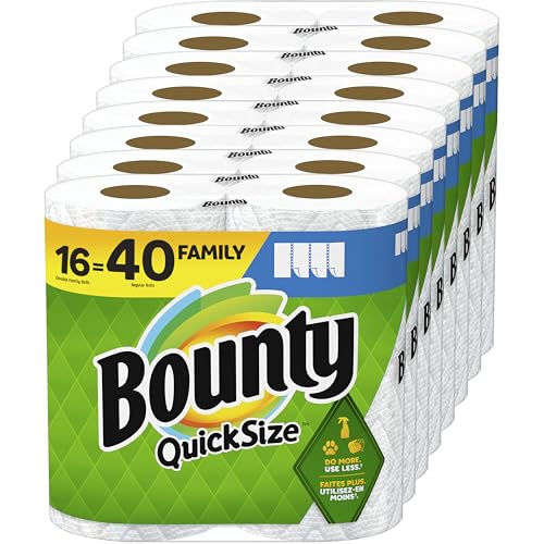 White Paper Towels, 8 Family Rolls J798225