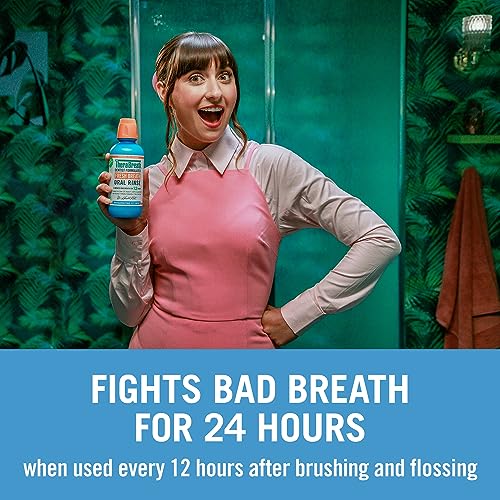 Alcohol-Free Icy Mint Mouthwash 16 Fl Oz (Pack of 2) N88779