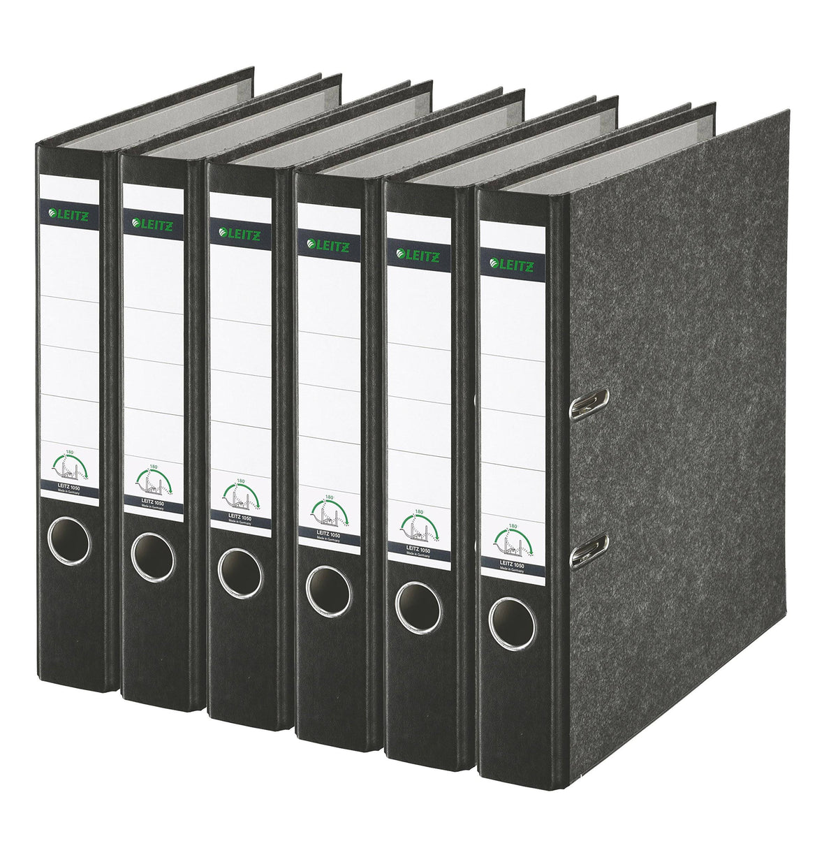 A4 2-Inch 2-Ring Binders 6-Pack, Black O79842