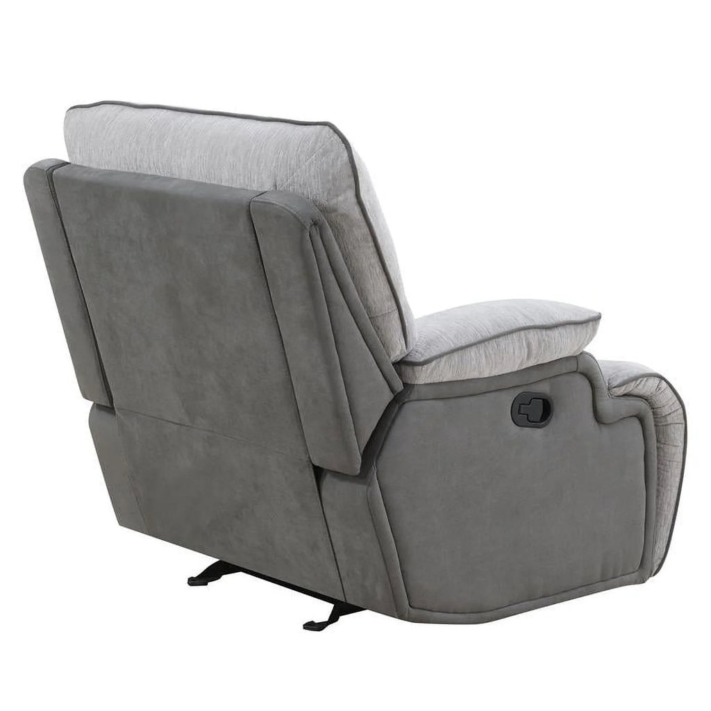Light Gray Fabric Recliner Chair A5242