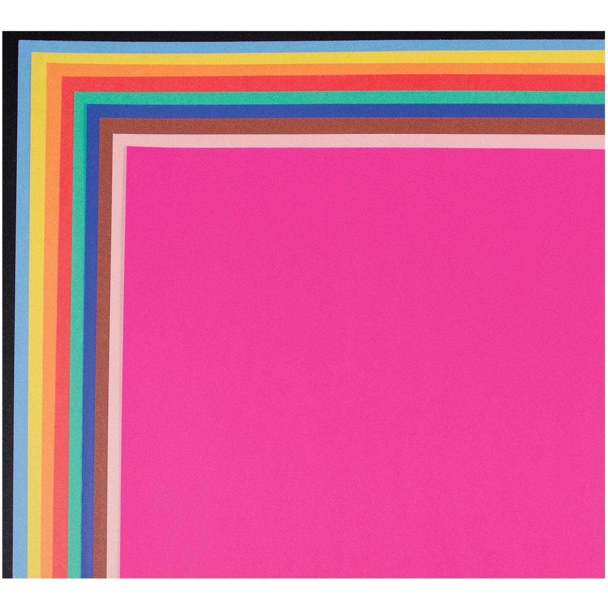 Railroad Board 22 x 28 Inches 6-Ply Assorted Colors Pack of 100 B4048