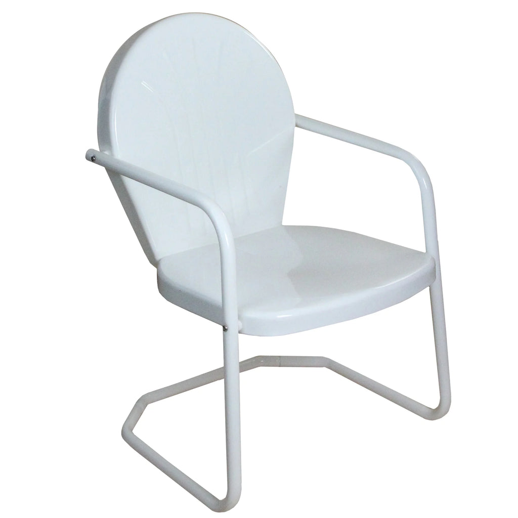 White Outdoor Armchair J7211
