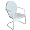 White Outdoor Armchair J7211
