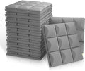 12 Pack Gray Acoustic Foam Panels R631577