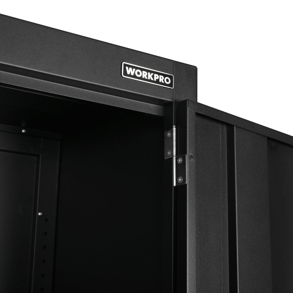 48-inch Black Metal Garage Storage Cabinet Y6426