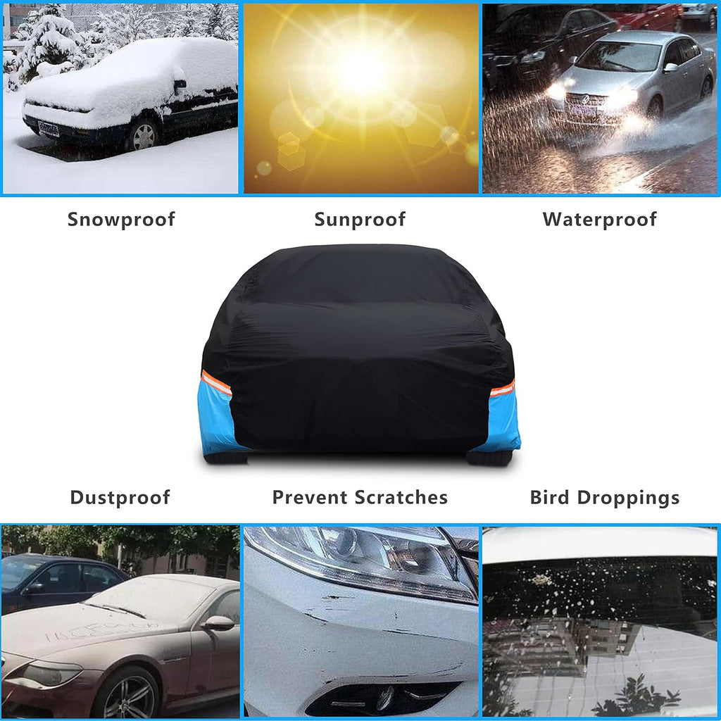 Waterproof All Weather Breathable UV Protection Car Cover P353