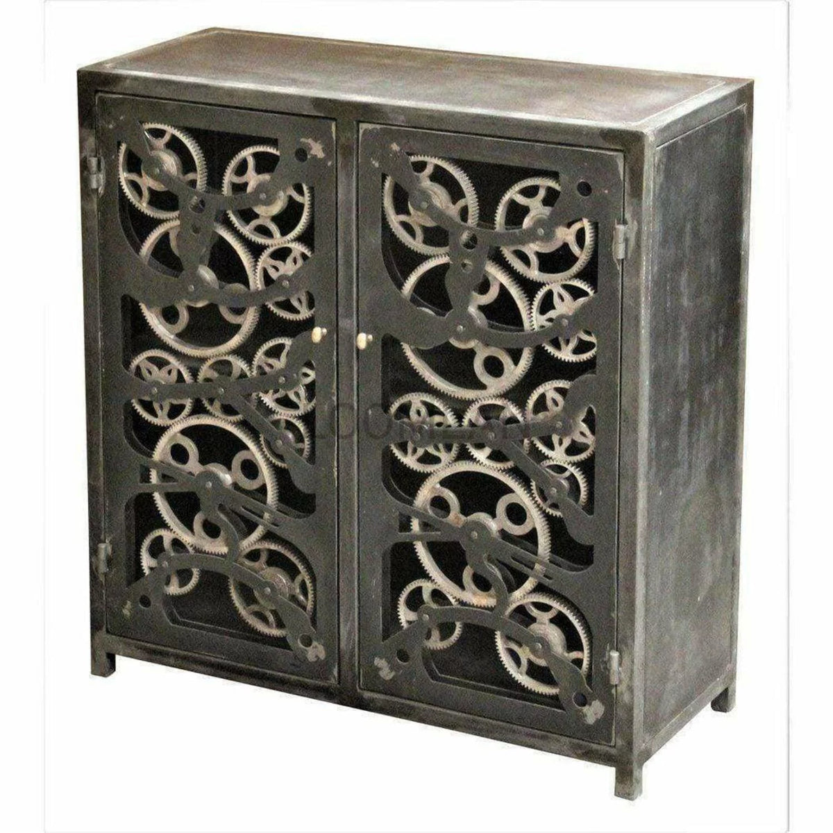 Black Metal Accent Cabinet T774