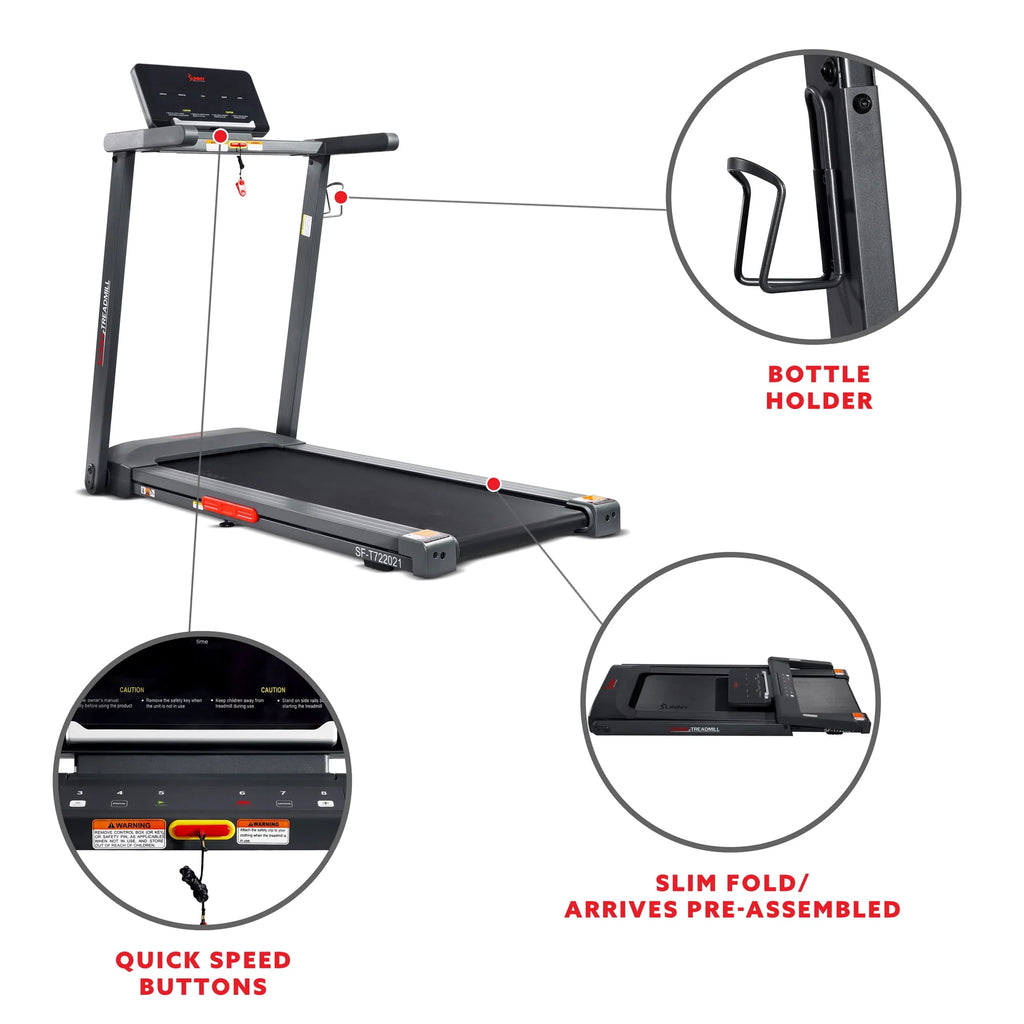 Slim Treadmill with Bluetooth F479