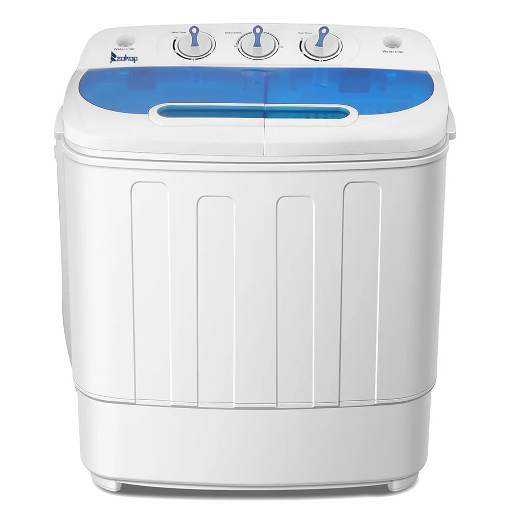 Portable Mini Compact Twin Tub 13.4lb Washing Machine I599