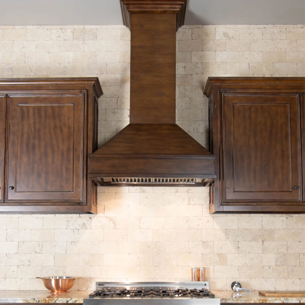 Wooden Wall Mount Range Hood Y2963