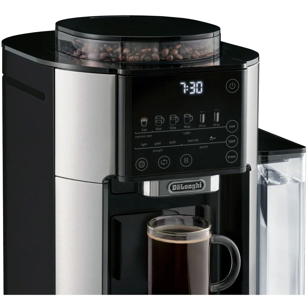Single-Serve Drip Coffee Maker with Built-In Grinder O95671
