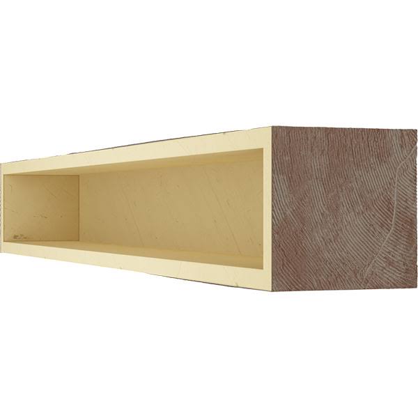 Sandblasted Faux Wood Fireplace Mantel V77431