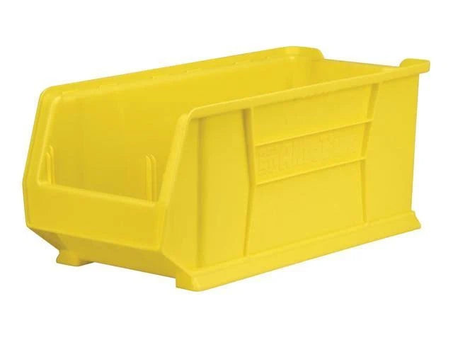 Yellow 4 Pack Stacking Storage Organizer Bin E241336