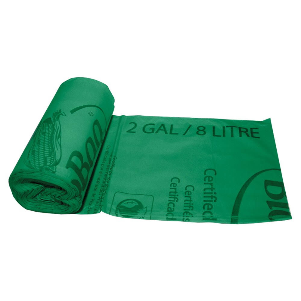 2-Gallon Compostable Liner 600-ct. Case Z39018
