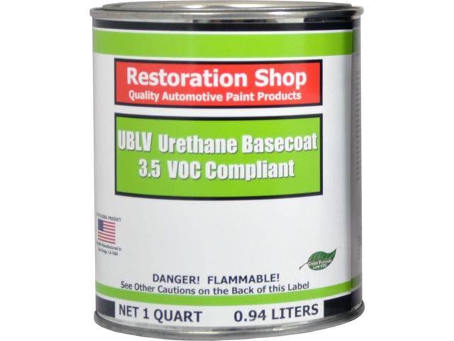 Bright Silver Metallic Low VOC Urethane Basecoat Auto Paint 1-Quart L74522