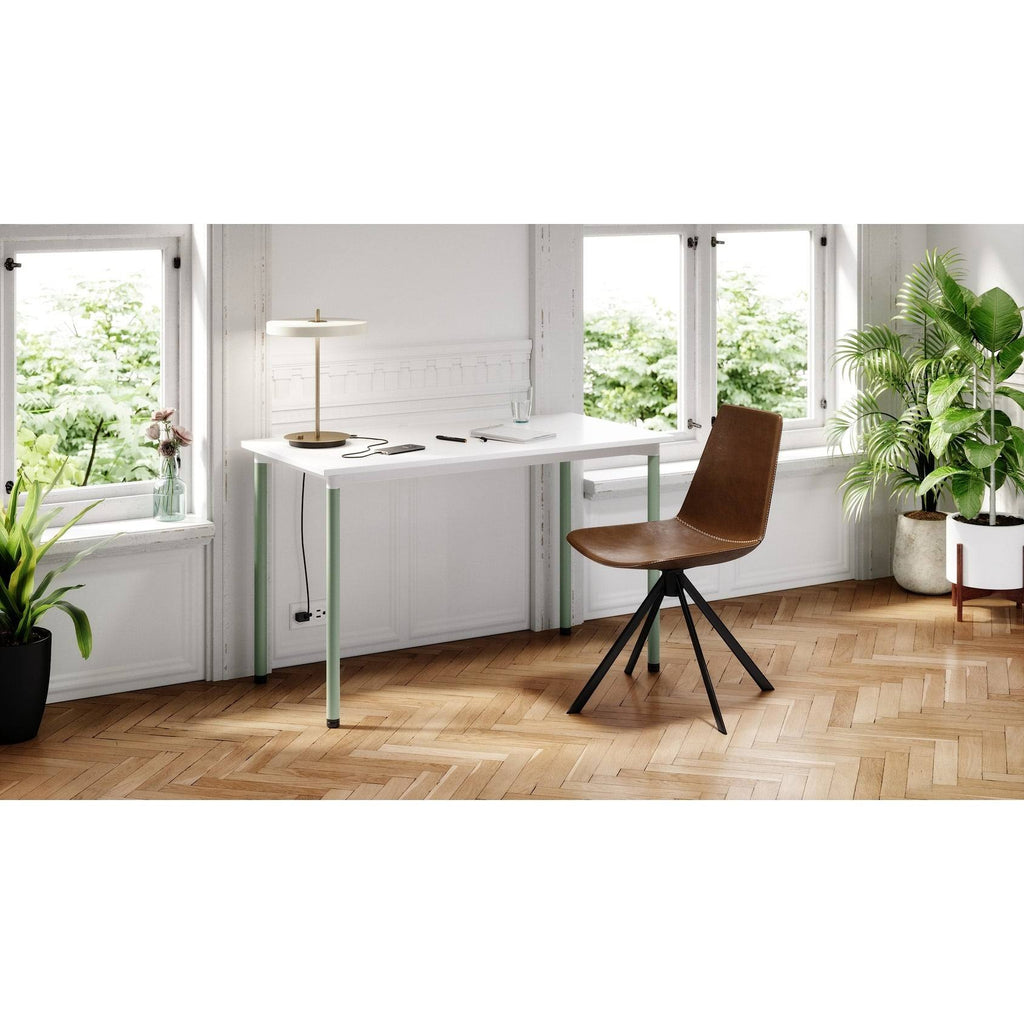 Home Office Desk with Casters A622576