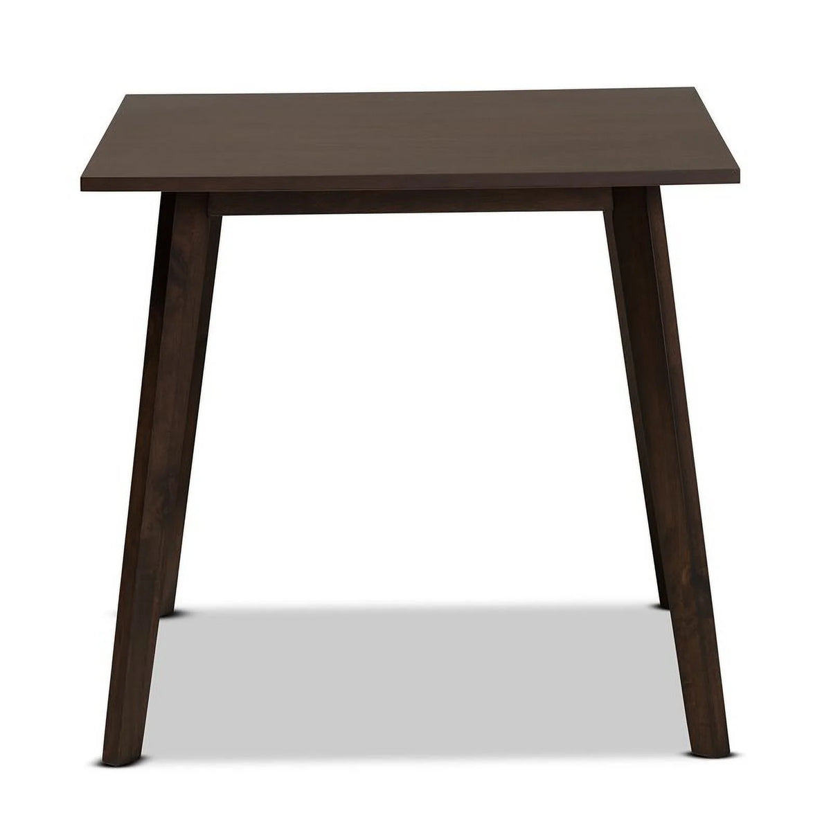 Dark Oak Square Wood Dining Table V454