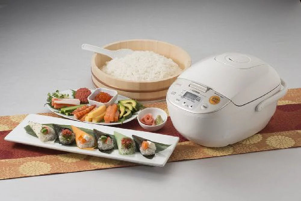 Beige 5.5 Cups Micom Rice Cooker and Warmer D41737