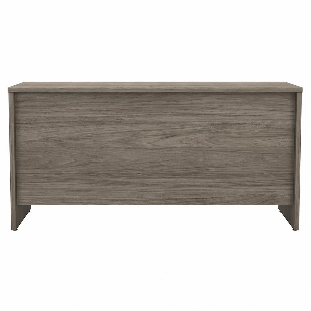 Modern Hickory Engineered Wood Credenza Desk Y41579