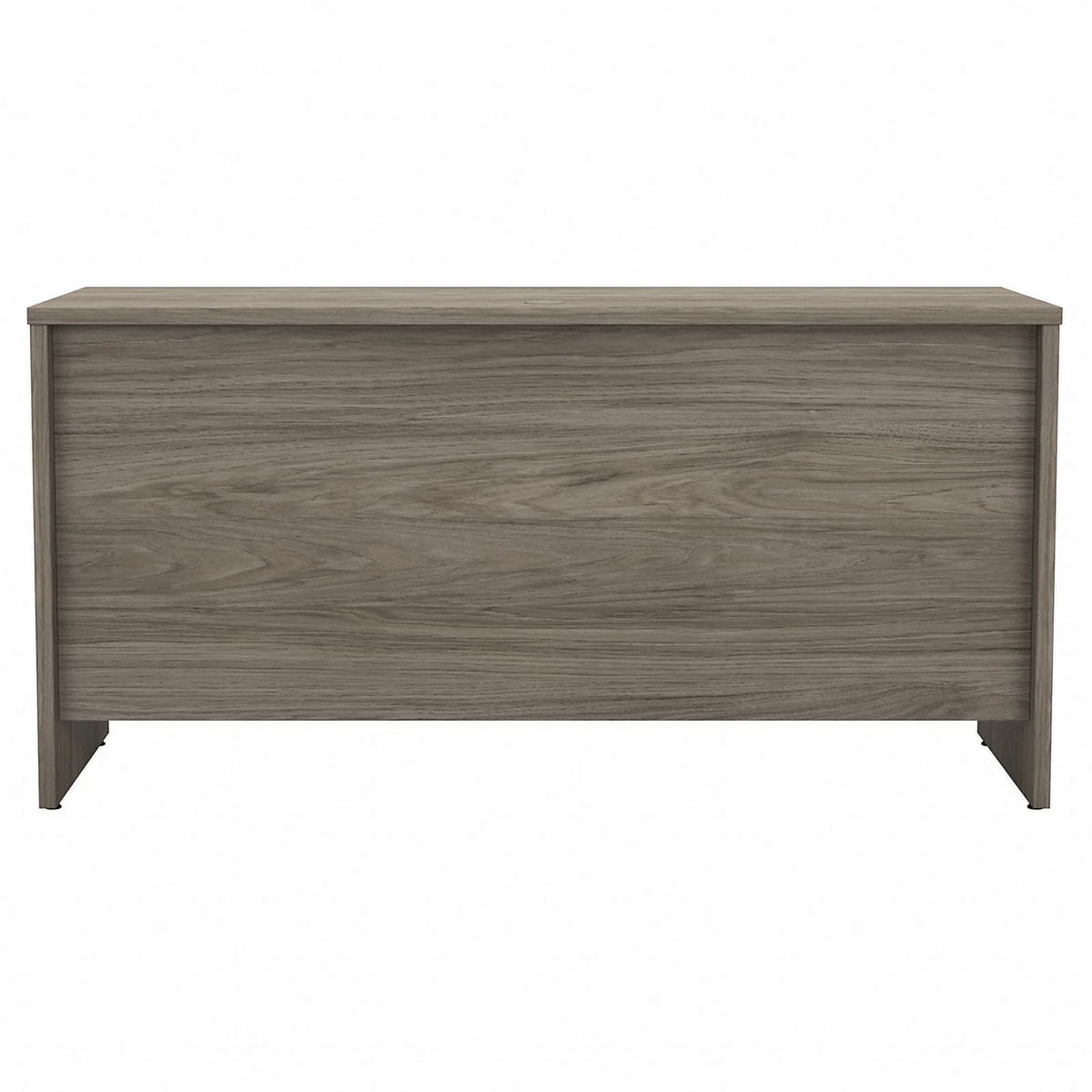 Modern Hickory Engineered Wood Credenza Desk Y41579