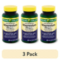 Magnesium Dietary Supplement Vegetarian Capsules 200 mg 60 Count E23406
