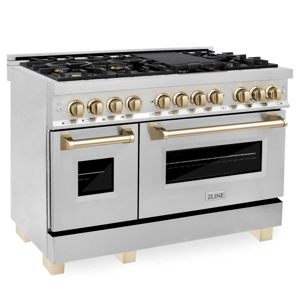 48 6.0 cu. ft. Dual Fuel Range Stainless Steel W187240