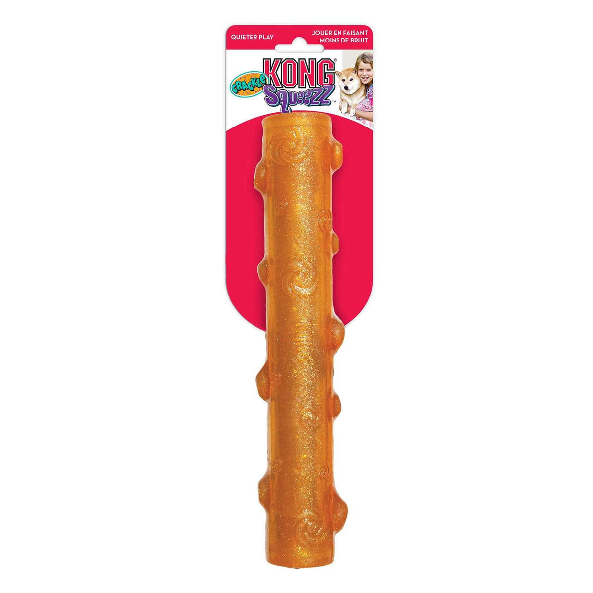 Crackle Squeezz Stick Dog Toy M543681