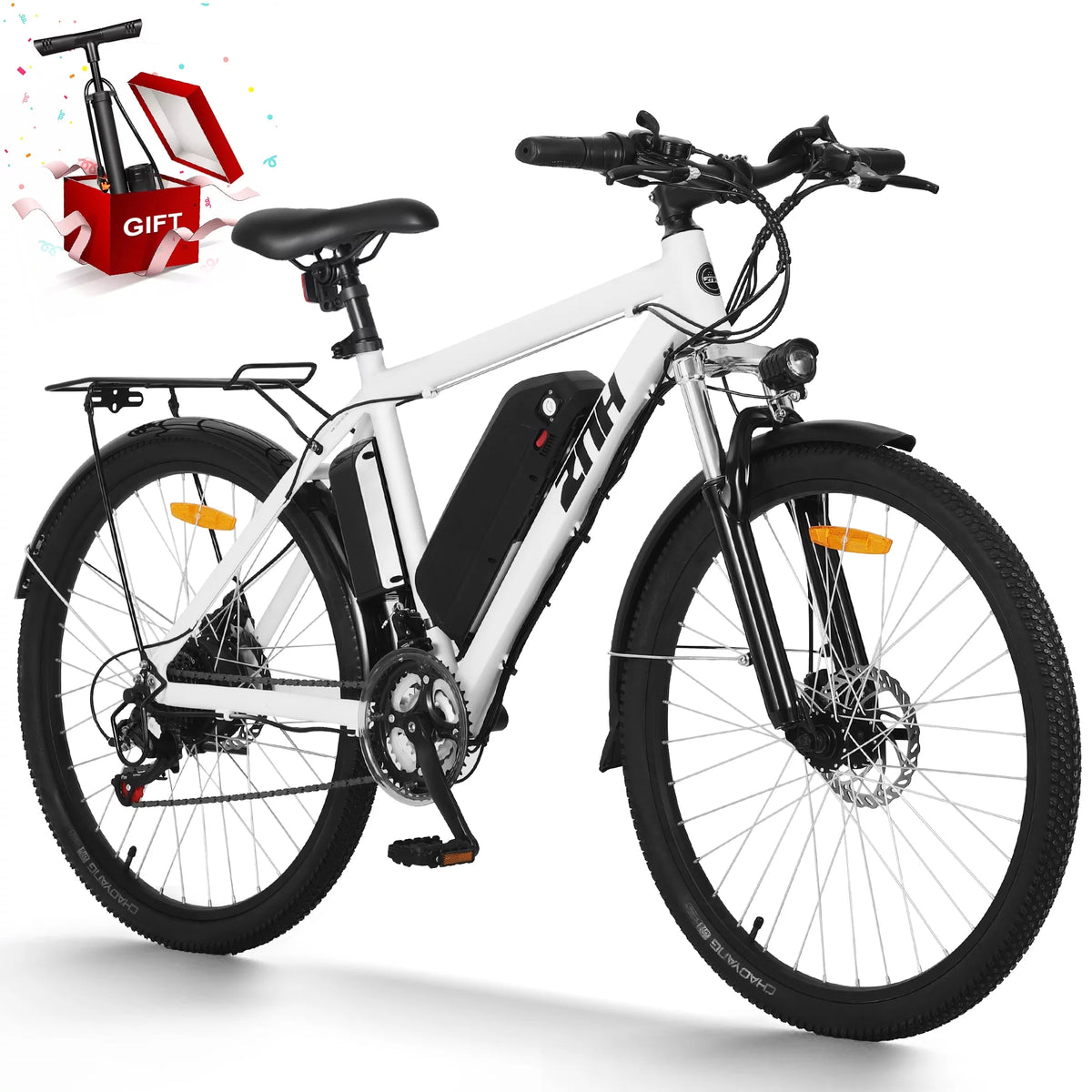 Electric Bicycle 26 in. 350 W Black N43440