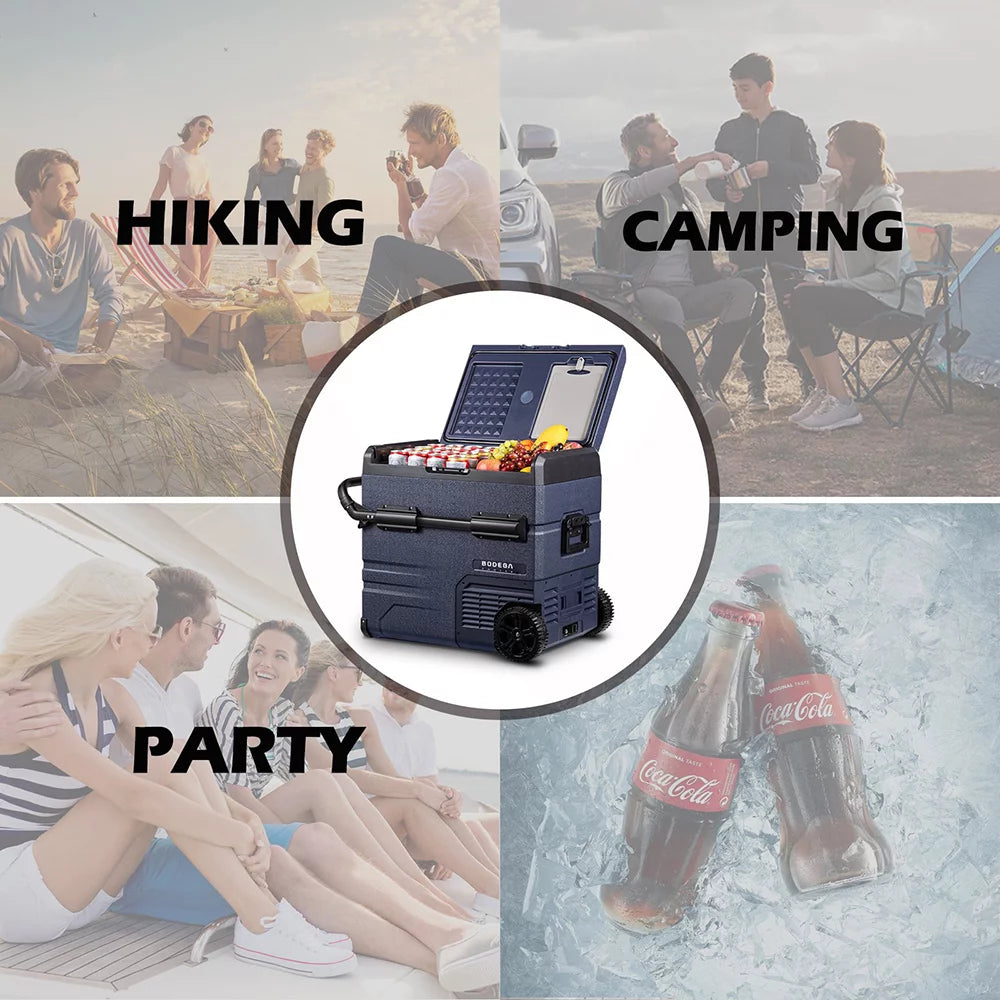 12 Volt 37 Qt. Portable Car Refrigerator J568045