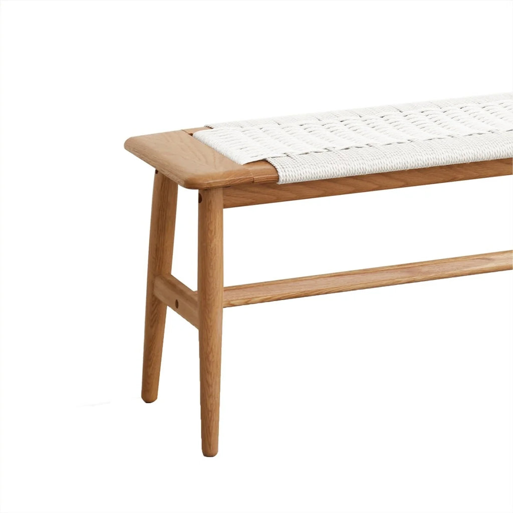 Natural Oak Wood Dining Bench O472