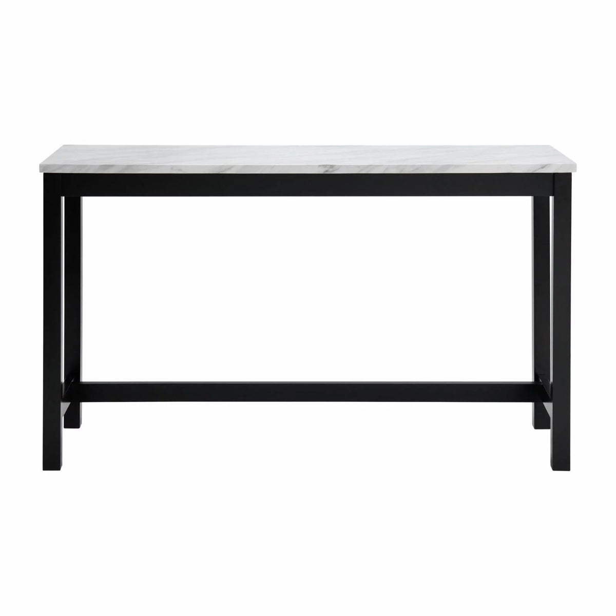 White Marble Bar Table Set P7865