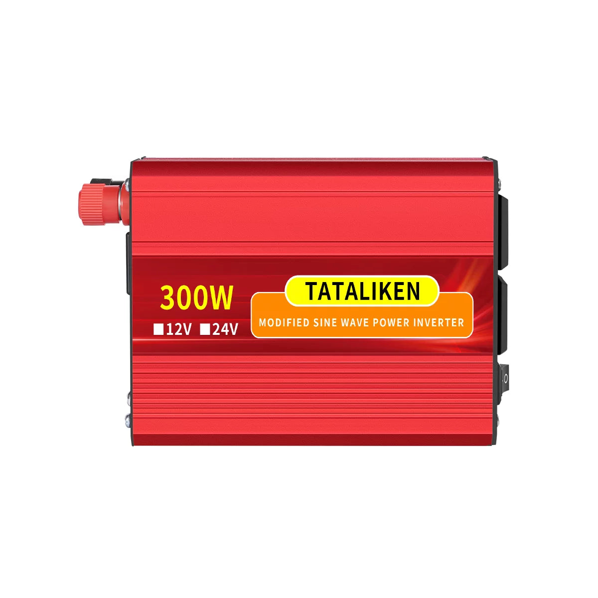 300 Watts Power Inverter 12V DC to 110V AC Car Plug Adapter Converter with LCD Display Dual USB Ports 2 AC Outlets M742