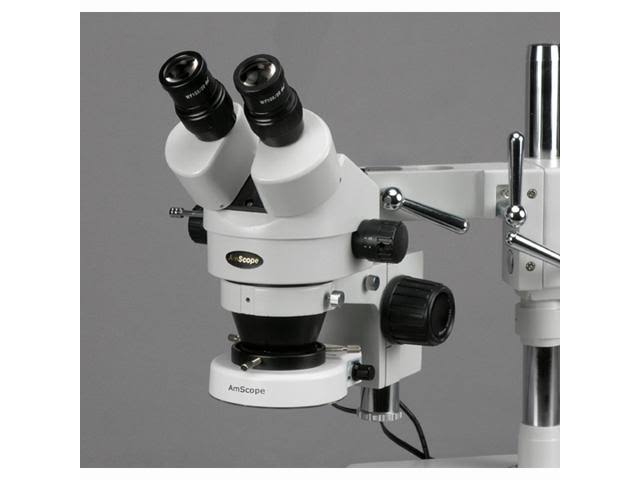 7X-45X Zoom Stereo Microscope with 80 LED Light G447