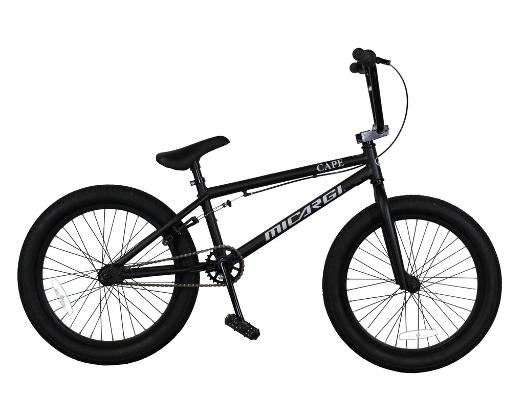 20 BMX Steel Frame V-Brake Matte Black T376