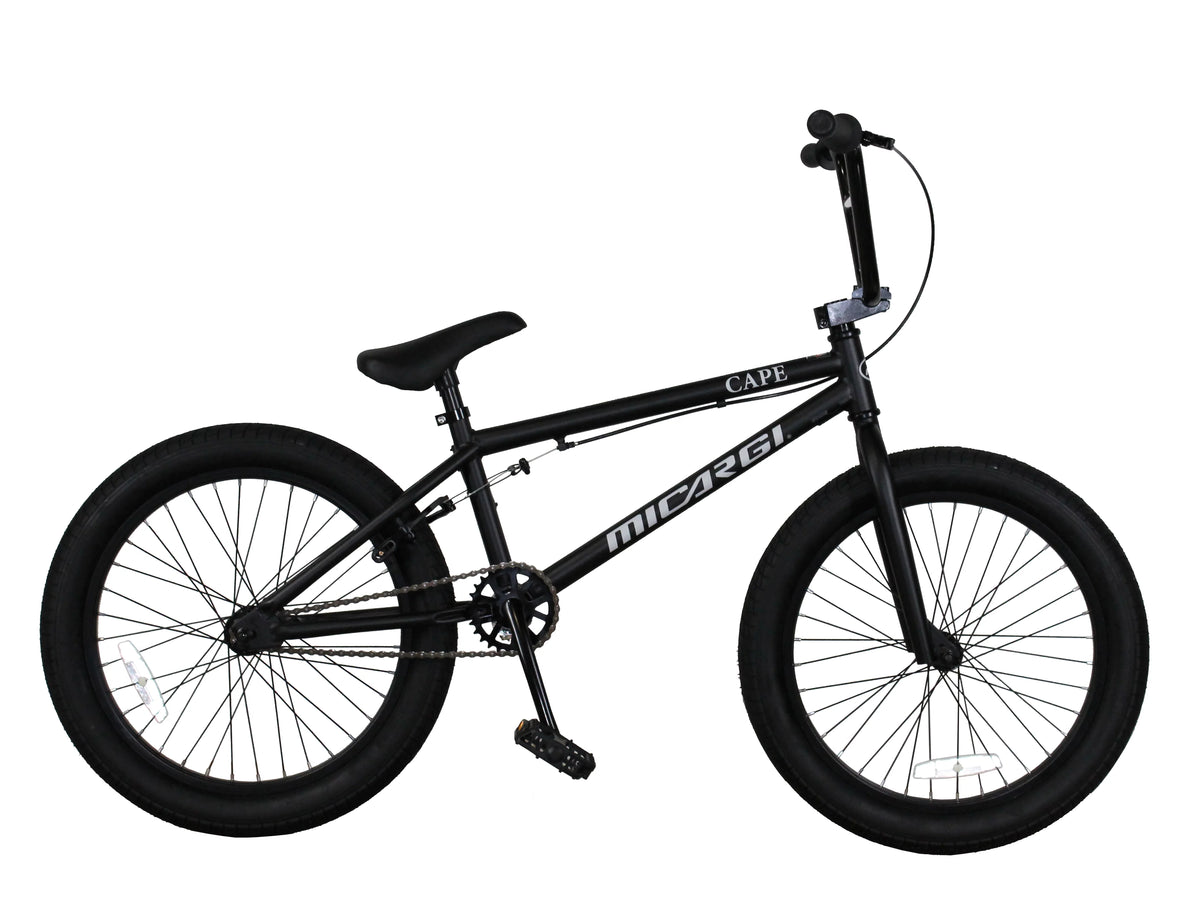 20 BMX Steel Frame V-Brake Matte Black T376
