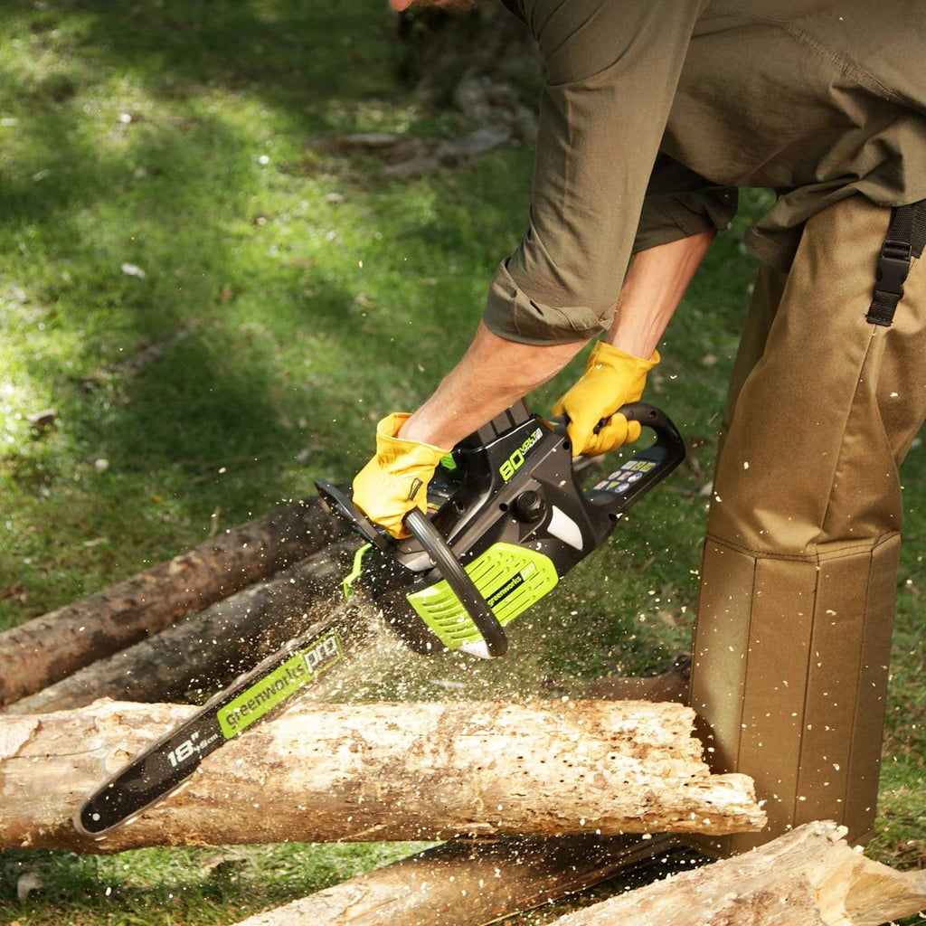 18-Inch 80V Cordless Lithium-Ion Chainsaw U1820