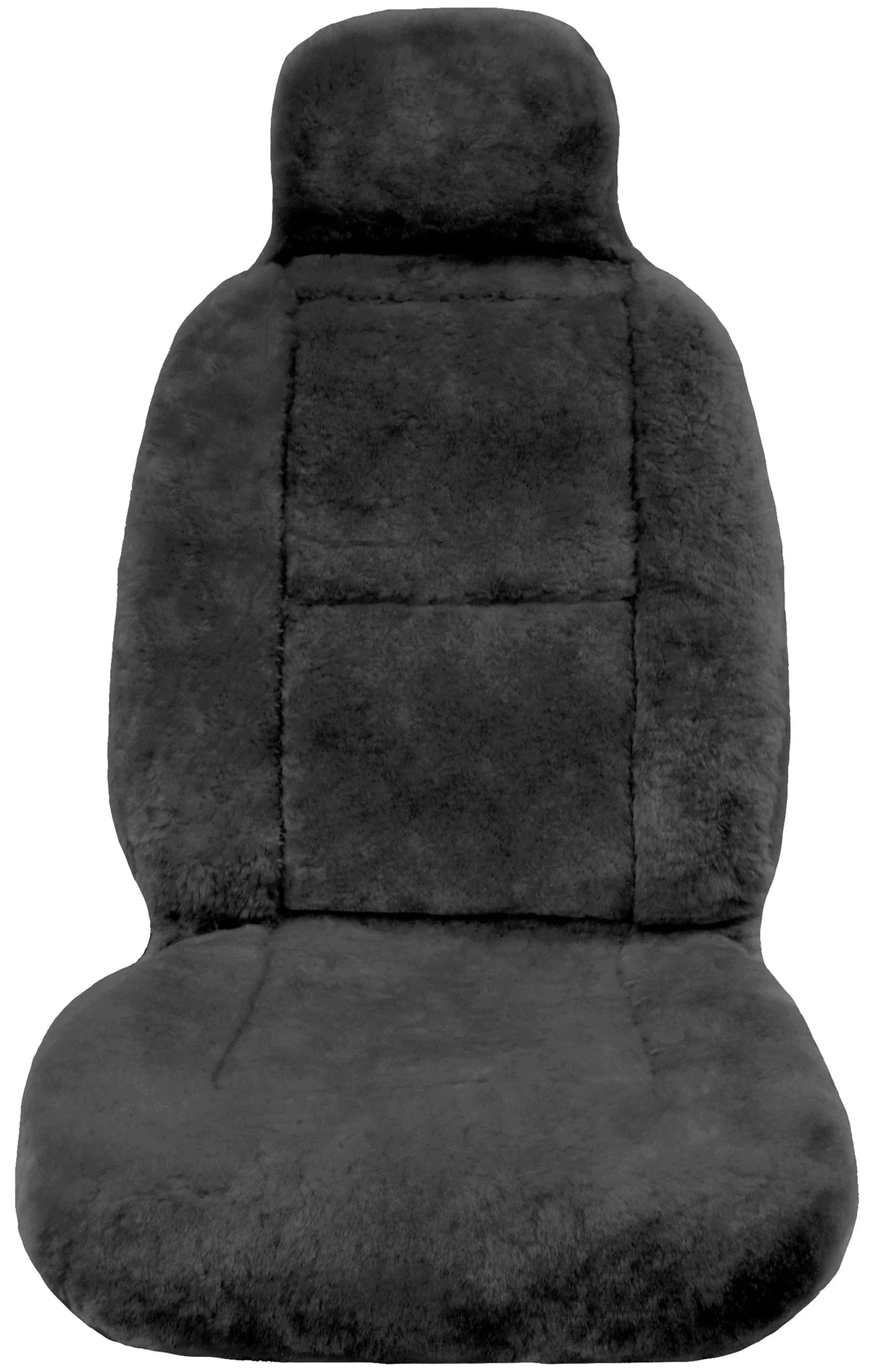 Sheepskin Seat Cover Gray W6215