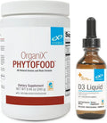 Liquid Vitamin D Drops with Vegetables, Fruits, Berries, Phytonutrients, Fiber, Probiotics + Enzymes A9329