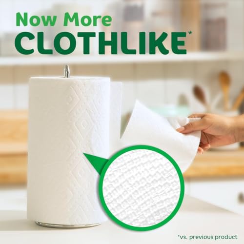 White Paper Towels, 8 Family Rolls J798225