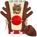 Car Reindeer Antler Kit Nose and Tail Christmas Decoration Set O895675