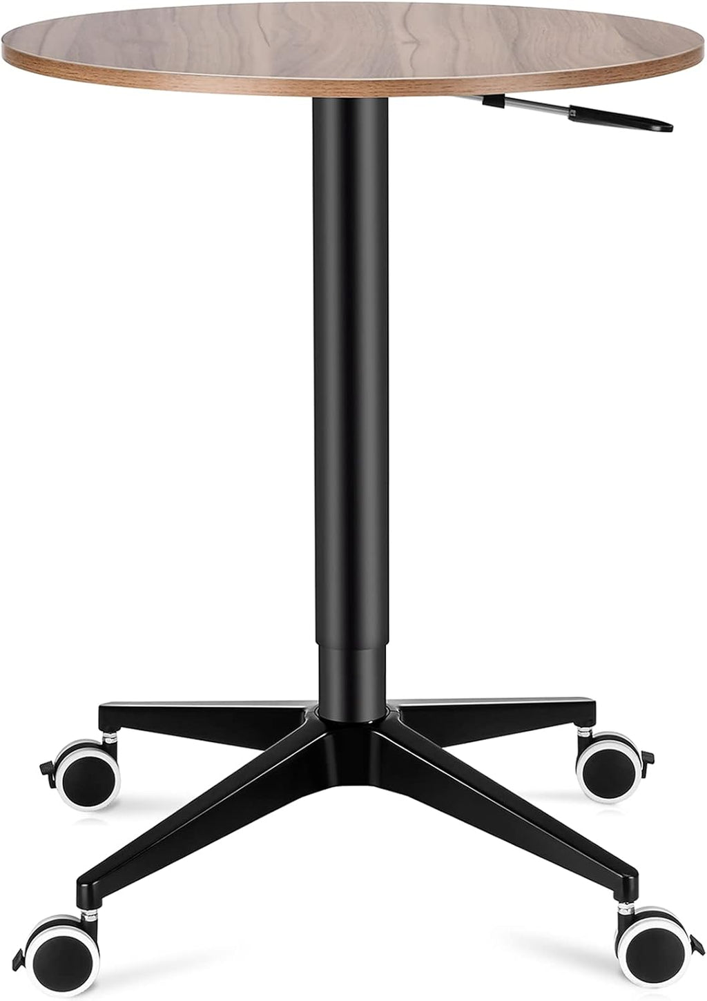Height Adjustable Rolling Laptop Stand Desk with Locking Wheels E3996