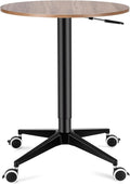 Height Adjustable Rolling Laptop Stand Desk with Locking Wheels E3996