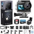 4K30 Action Camera with 256GB MicroSD U3 Card L358
