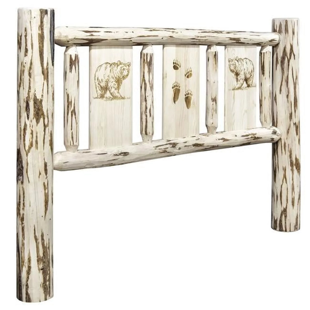 Queen Headboard with Bear Design M41742