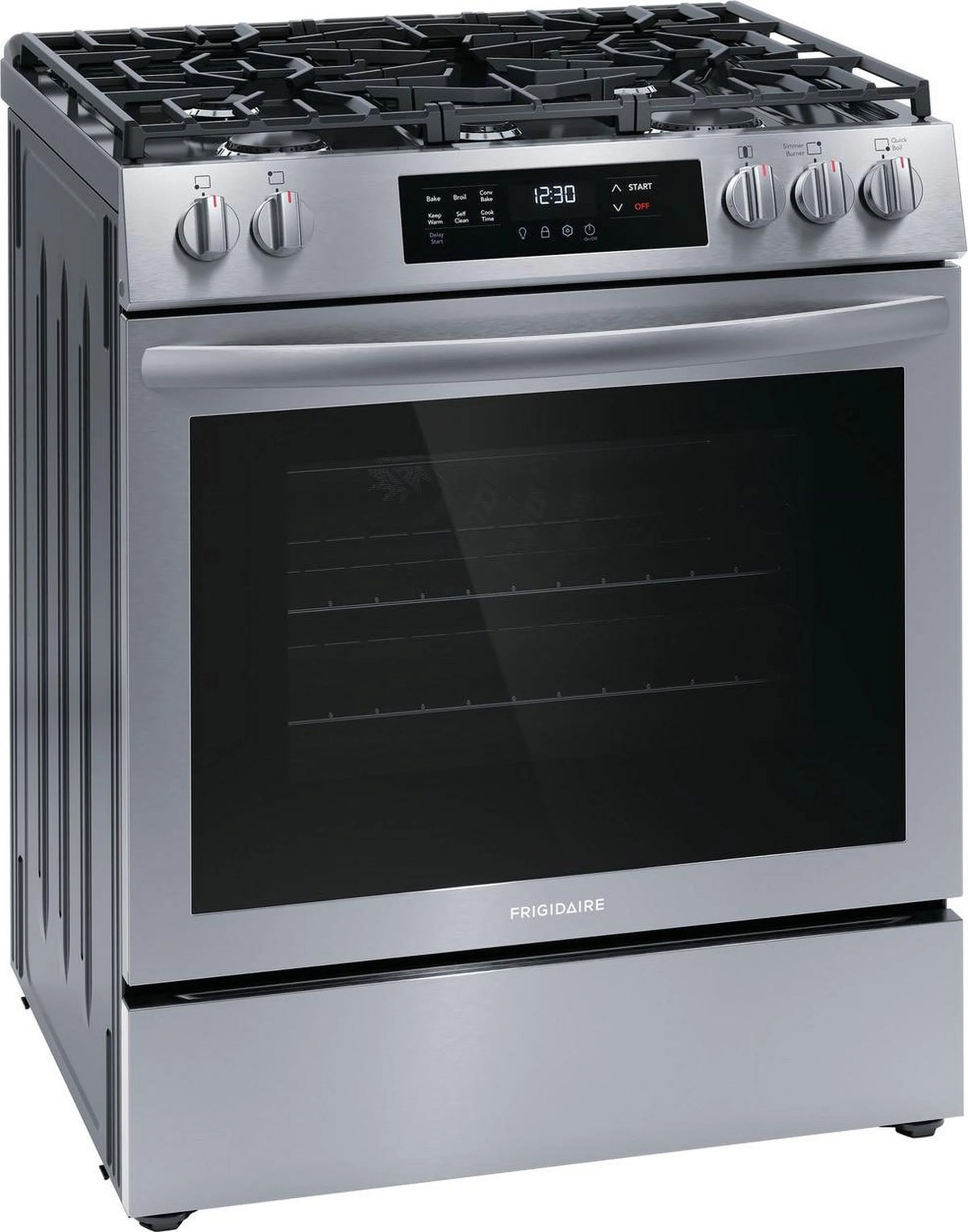 30" Front Control Gas Range with Convection Bake Y73359
